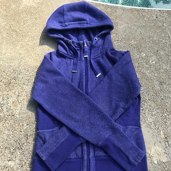 Zella zip up athletic jacket - Purple - Picture 3 of 3
